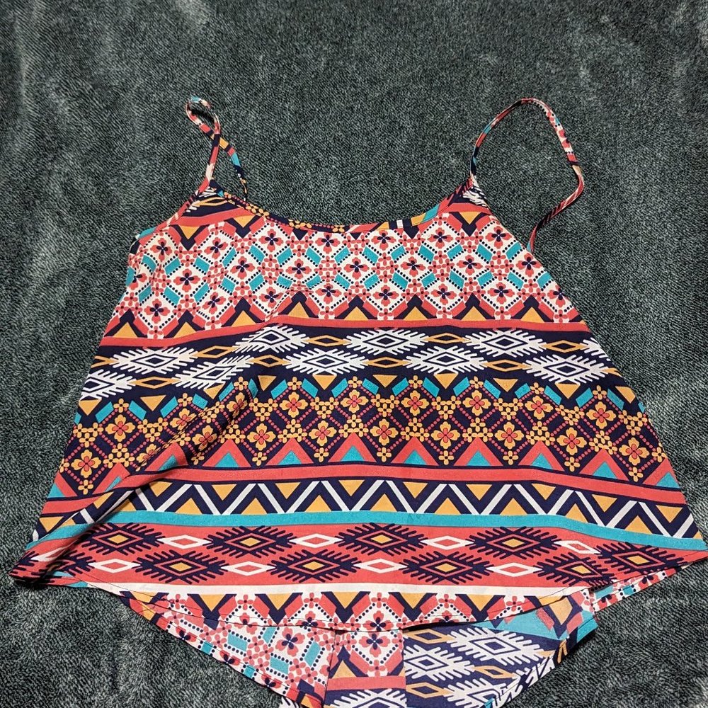 Adorable open back top